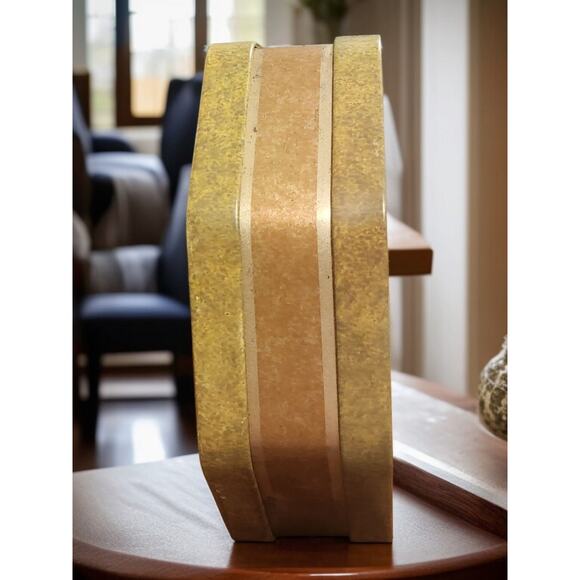 Victorian Octagonal Sunshine Biscuit Tin 2 Sided Francoise Boucher Paintings - Picture 8 of 10